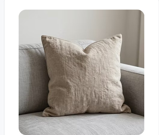 Tumbled Linen Pillow